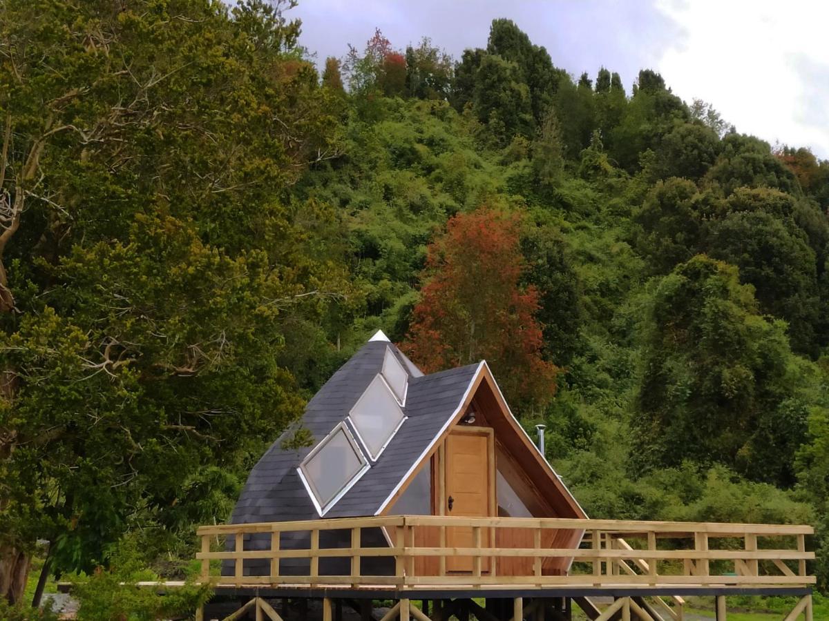 ラ・エンセナダ Casa Pumahue Bed & Breakfast エクステリア 写真